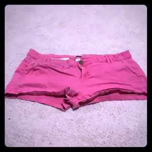 Express Pink Shorts SZ 10